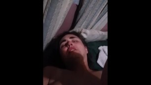 Fucking Ex's Ass and Making her try to Fist her Pussy