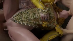 Anna Henrietta got Capture and Fuck by two Lucky Bastard