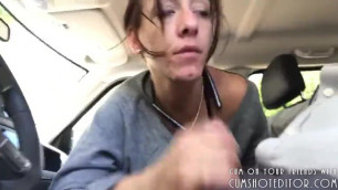 Cock Hungry MILF Spits