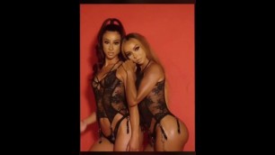 Teanna Trump & Brittany Renner Photoshoot Video