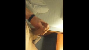 Fast Jerkoff in my Hotel Room