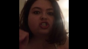 Wholesome BBW Domme Yells at you to get your Sh*t together Supportively