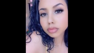 SLIM THICK LATINA ON SNAPCHAT