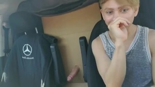 Glory Hole inside a Van ?! Pierce Paris and Daniel Hausser