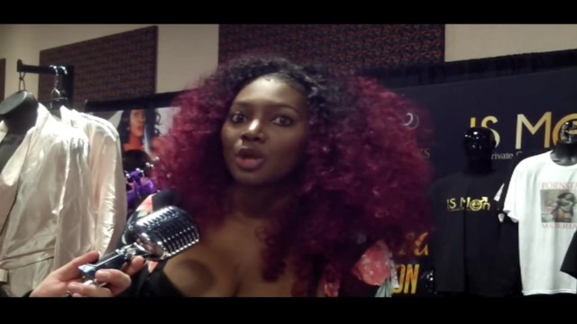 Nyomi Bankx with Jiggy Jaguar Exxxotica Denver April 2018