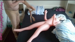 Gummipuppe Und Nylon Fun 1