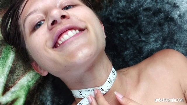 Amber Begins Exploring the Throat Fetish!