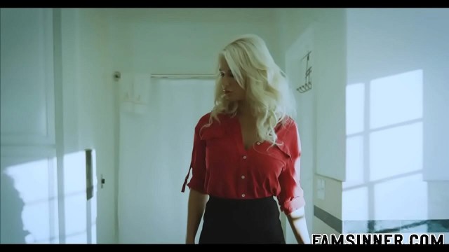 stepson fucks his busty mom