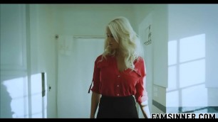 stepson fucks his busty mom